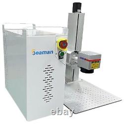 100W 3D JPT M7 Mopa Fiber Laser Metal 3D Mark Cut Machine Color Engraver Ezcad 3