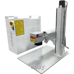 100W 3D JPT M7 Mopa Fiber Laser Metal 3D Mark Cut Machine Color Engraver Ezcad 3
