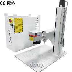 100W 3D JPT M7 Mopa Fiber Laser Metal 3D Mark Cut Machine Color Engraver Ezcad 3