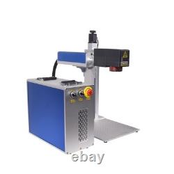 100W 3D JPT MOPA M7 Fiber Laser Marking Machine Curved Surface Relife Engraving