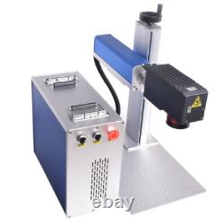 100W 3D JPT MOPA M7 Fiber Laser Marking Machine Curved Surface Relife Engraving