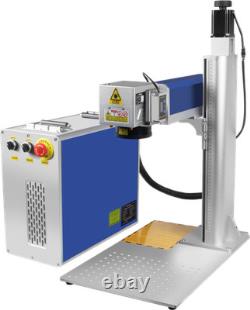 100W AutoFocus JPT M7 Mopa Fiber Laser Marking Machine Engraving Maker