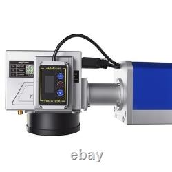 100W Auto Focus JPT M7 Mopa Fiber Laser Marking Machine + Rotary Axis Ezcad2