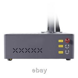 100W Auto Focus JPT Mopa Fiber Laser Marking Machine Color Engraver &Rotary Axis
