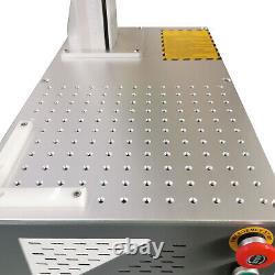 100W Fiber Laser Meta Marking Machine Metal Engraver Machine Rotary FDA CE FEDEX
