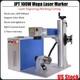 100w Jpt M7 Mopa 200200mm Fiber Laser Marking Rotary Axis Ezcad For Gold Us