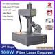100w Jpt M7 Mopa Fiber Laser Engraver Marking Machine Auto Focus Rotary Axis Us