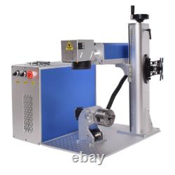 100W JPT M7 Mopa Fiber Laser Marking Machine Metal Steel Engraving Color Marker