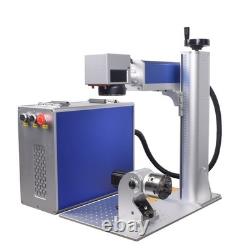 100W JPT M7 Mopa Fiber Laser Marking Machine Metal Steel Engraving Color Marker