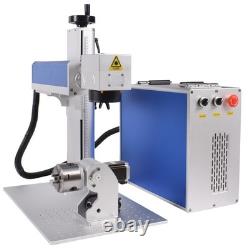 100W JPT M7 Mopa Fiber Laser Marking Machine Metal Steel Engraving Color Marker