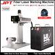 100w Jpt Mopa M7 Fiber Laser Engraver Laser Marking Machine With D80 Rotary Axis