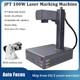 100w Jpt Mopa Fiber Laser Marking Engraver Machine Auto Focus 175175mm Us