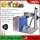 100w Jpt Mopa Fiber Laser Marking Machine Jewelry Laser Engraving Silver Metal