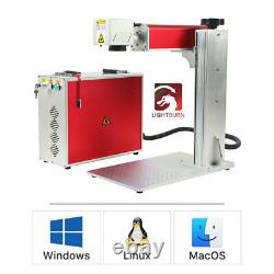 100W JPT Mopa Laser Fiber Laser Marking Machine Engraver Marker 300mm&300mm Lens