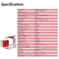 100W JPT Mopa Laser Fiber Laser Marking Machine Engraver Marker 300mm&300mm Lens