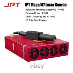 100W JPT YDFLP-E2-100-M7-M-R Laser Source for Fiber Laser Marking Machine US