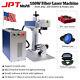 100w Mopa Fiber Laser Marking Machine Rotary Metal Engraving Remove Rust Us