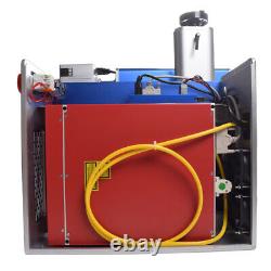 100W Mopa Fiber Laser Marking Machine Rotary Metal Engraving Remove Rust US