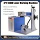 100w Mopa M7 Fiber Laser Marking Cutting Machine Ezcad2 With Rotary Mark Color