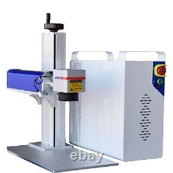 100W Raycus Fiber Laser Marking Machine Metal Cut Engraver Steel Metal EzCad FDA