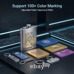 100With200With300W JPT M7 Mopa Fiber Laser Marking Machine Autofocus &Rotary Axis US