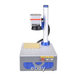 1064nm 30W Raycus QS Fiber Laser Marking Machine 175175mm For Metal Rotation