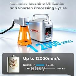 10W Portable Laser Marking Machine Handheld Fiber Laser Engraver Machine
