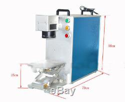 110V/220V 20W Fiber Laser Metal Marking Printer Engraving Machine For Metal/Word
