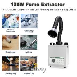 120W Fume Extractor Air Purifier for Fiber Laser Marking Engraver Machine Marke