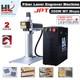 200w Jpt Fiber Laser Engraver Laser Steel Gold Marking Machine Rotary Us Stock