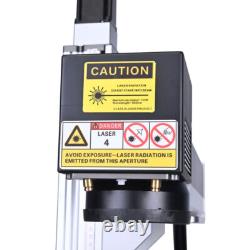 200W JPT Fiber Laser Engraver Laser Steel Gold Marking Machine Rotary US STOCK