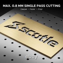 200W JPT Fiber Laser Marking Desktop Laser Engraver Compatible Lightburn US