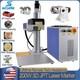 200w Jpt Mopa 3d Fiber Laser Marking Machine Curved Relief Deep Engraving Marker