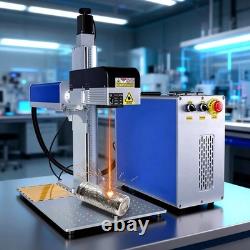 200W JPT MOPA 3D Fiber Laser Marking Machine Curved Relief Deep Engraving Marker