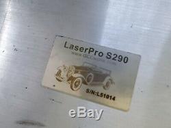 2012 Gcc laserpro 40w fiber laser S290LS-40 engraver marker epilog trotec