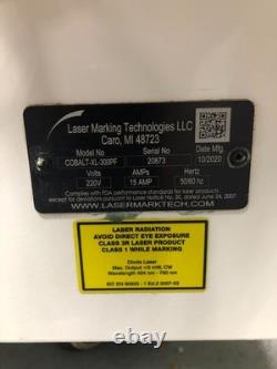 2020 Fiber Laser Welder CNC Laser Marking Technologies LMT, Fusion XL, LOADED