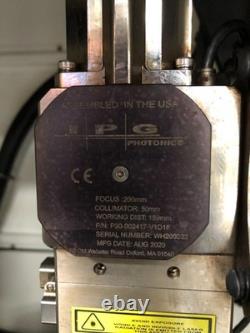 2020 Fiber Laser Welder CNC Laser Marking Technologies LMT, Fusion XL, LOADED