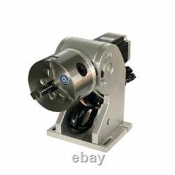 20W 150x150mm Fiber Laser Marking Engraving Machine Laser Marker + Rotary Axis