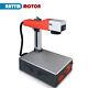 20w 30w 50w Raycus Fiber Laser Marking Machine For Stainless Steel Gold Silver