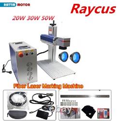 20W 30W 50W Raycus Split Fiber Laser Marking Machine Engrave Metal Steel EzCad 2