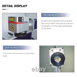 20W 7.9X7.9 Mini Portable Desktop Fiber Laser Marking Machine For Metal Brass