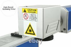 20W Engraver Marking Machine Fiber Laser Engraving Machine & Rotary Axis
