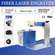 20w Fiber Laser Engraver Marking Machine 7.9''x7.9'' Workbed & Rotary Axis