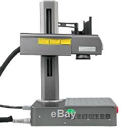 20W Fiber Laser Engraver optical fiber marking machine integrated with computer