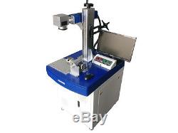 20W Fiber Laser Marking Etching Engraving Machine Engraver/Metal SS Steel Wood