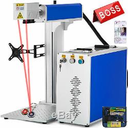 20W Fiber Laser Marking Machine Engraver Windows Xp/7/8/10 Laser Focus US Stock