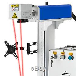 20W Fiber Laser Marking Machine Engraver Windows Xp/7/8/10 Laser Focus US Stock