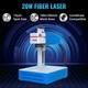 20w Fiber Laser Marking Machine Engraving Cutter With Ezcad2 Control Software