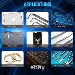 20W Fiber Laser Marking Machine Metal Engraver Lightburn 6X6