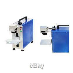 20W Fiber Laser Marking and Engraving Machine Metal Engraver with Ratory Axis